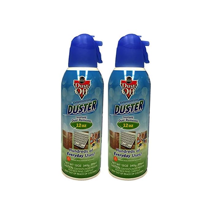 Falcon DustOff Professional Electronics Compressed Air Duster, 12 oz