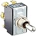 Morris Products 2 Pole Toggle Switch – Heavy Duty, DPDT On-Off-On 6 Screw Terminals – Three Positions – Solid Brass, Nickel Plated Bushings - 100,000 Mechanical Life Cycles – CURus Listed, (70110)