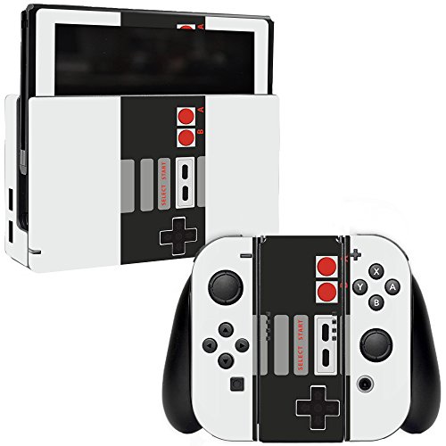 MightySkins Skin for Nintendo Switch - Retro Gamer 3 | Protective, Durable, and Unique Vinyl Decal wrap Cover | Easy to Apply, Remove, and Change Styles | Made in The USA