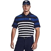 Under Armour Men's Playoff 3.0 Stripe Polo Golf Shirt Small