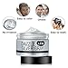 Temporary Silver Grey Hair Color Wax, Y.F.M Men Temporary Disposable Hair Mud Cream, Fresh and Natural Hairstyle Wax, Hairstyle Pomades for Party, Cosplay, Nightclub, Masquerade, Halloween 4.23.oz