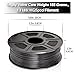 PLA+ Filament 3D Printer Filament,2kg Spool (4.4 lbs) 1.75mm,Dimensional Accuracy +/- 0.02 mm, 2 Packs (Black + White) by SUNLU