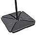COBANA 4-Piece Offset Patio Umbrella Base, Sand Filled Cantilever Umbrella Stand Weights with Easy-Fill Spouts