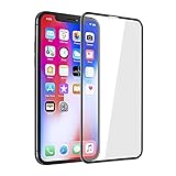 IPhone X Screen Protector Toptrade IPhone X 5D Curved Anti-Bubble Ultra HD Tempered Glass Case friendly Screen Protector for IPhone X (White) (Black)