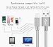 Suanna iPhone Cable 3Pack 10FT Nylon Braided Certified Lightning to USB iPhone Charger Cord for iPhone 8 7 Plus 6S 6 SE 5S 5C 5, iPad 2 3 4 Mini Air Pro, iPod Nano 7 - Gray
