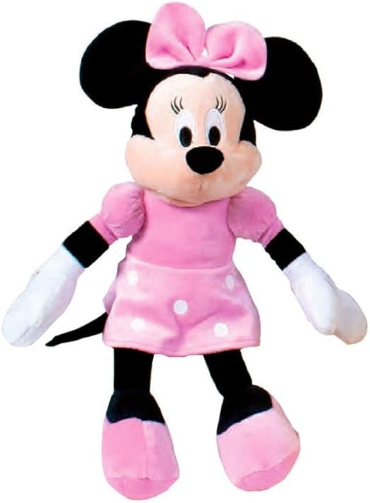 Minnie Mouse Peluche Rose Amazon Fr Jeux Et Jouets