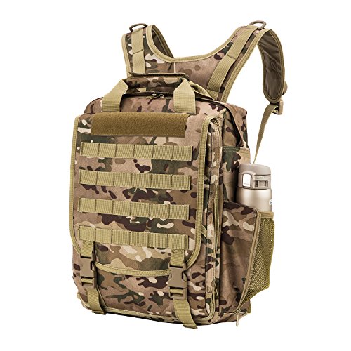 Multifunction Military Tactical Laptop Case / Bag (Multicam