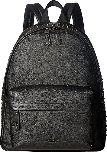 coach campus backpack with rivets