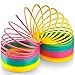 Kicko Jumbo Rainbow Coil Spring - 7 Inch Magic Toy Stretches Over 43 Feet - for Parties, Birthdays
