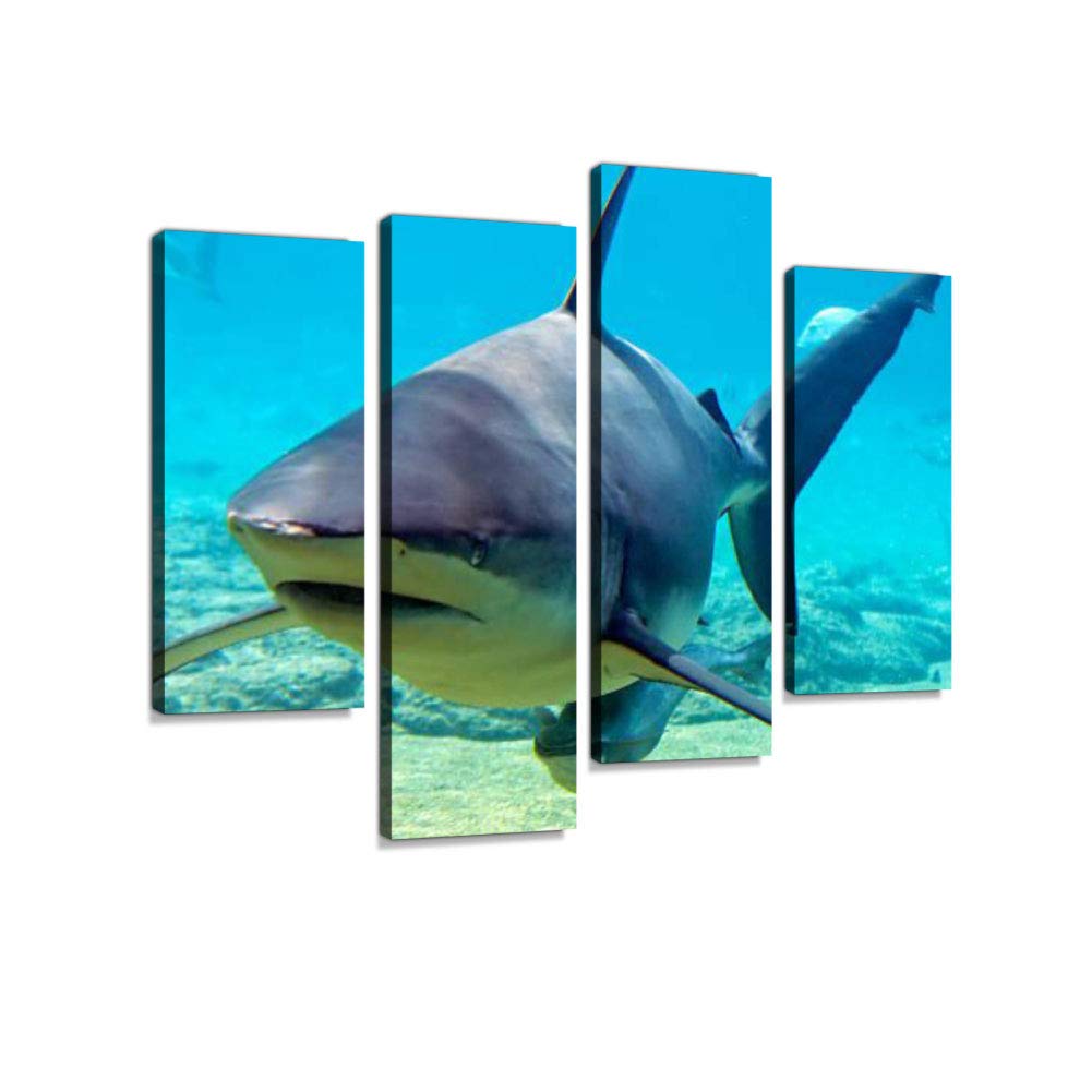 Bronze Canvas Wall Art Hanging Paintings Modern Artwork Abstract Picture Prints Home Decoration Gift Unique Designed Framed 4 Panel