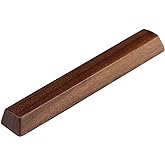 YMDK Wooden Keycap Solid Walnut Wood Keycap Novelty Keycaps Spacebar Keys OEM Profile for Cherry MX Mechanical Keyboard (Spacebar 1 Key)