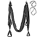 HI SUYI Anti-Gravity Aerial Yoga Hammock Swing – Six Handles Sling Pilates Set Kit Include Steel Carabiners Extension Straps No Ceiling Hanging Mount for Home & Gym Fitness
