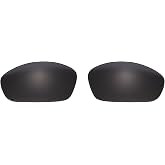 NicelyFit Polarized Lenses for Oakley Straight Jacket 2007 Sunglasses Glass Frame (Black)