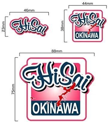 ハイサイ ピンク Alohaisai 沖縄ステッカー 沖縄シール 物産 琉球 おみやげ 沖縄 物品 観光
