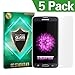 Galaxy S5 Screen Protector, Toufftek 5-Pack 0.2mm HD Tempered Glass Screen Protector for Samsung Galaxy S5 (TMS5C)