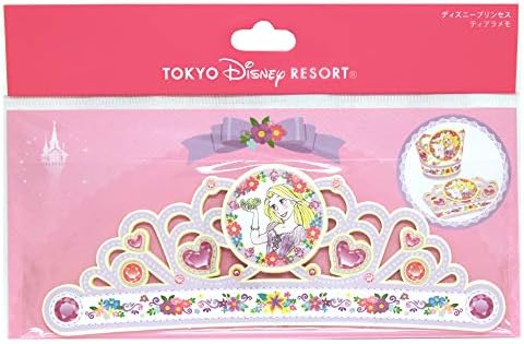 Amazon ディズニー プリンセス ティアラ メモ ラプンツェル 可愛い かわいい プレゼント ギフト メモ 手紙 メッセージ 一言 メモ リゾート限定 おもちゃ おもちゃ