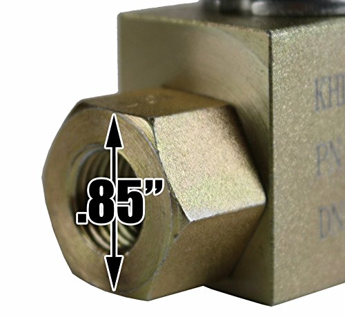 Raptor Blast High Pressure Ball Valve, 1/4" Female X Female, 7250PSI