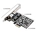 Syba 2 Port Gigabit Ethernet PCI-e x1 Network Interface Card 10/100/1000Mbps LAN Adapter Controller RTL8111E