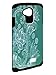 LG Transpyre Case / LG Tribute Case, Customerfirst - Design Premium Heavy Duty Defender Dual Layer Protector Hybrid Phone Cover Case LG Tribute / Transpyre / Optimus F60 (Teal Lotus)