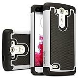 Aero Armor Protective Case for LG G3 Vigor - White (Compatible with LG G3 Vigor, G3 Mini Version Only)
