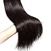 UNICE Hair 10A Malaysian Straight Human Hair 4 Bundles Unprocessed Virgin Human Hair Weave Extensions (14 16 18 20 inch)