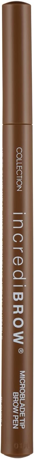 Collection Incredibrow Microblade Brow Pen Blonde 24hr Wear Smudge Waterproof