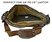 SERBAGS Brand Military Style Messenger Bag - Premium Quality -