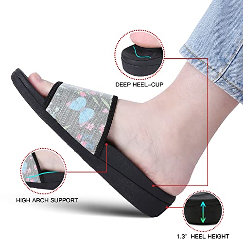 MEGNYA Orthopeic Slides for Women, Archies Plantar Fasciitis Sandals