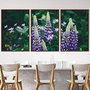 signwin 3 Piece Framed Canvas Wall Art Colorful...