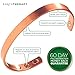 Earth Therapy Pure Copper Magnetic Bracelet Arthritis Pain Relief, Carpal Tunnel, RSI and More 18,000 Gauss for Maximum Treatment Healing for Men and Women (Jar Opener Combo)