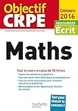 Objectif CRPE En Fiches Maths - 2016 by