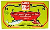 Da Morgada Portuguese Spiced Sardines in Pure Olive Oil with Chili Peppers 4 oz.