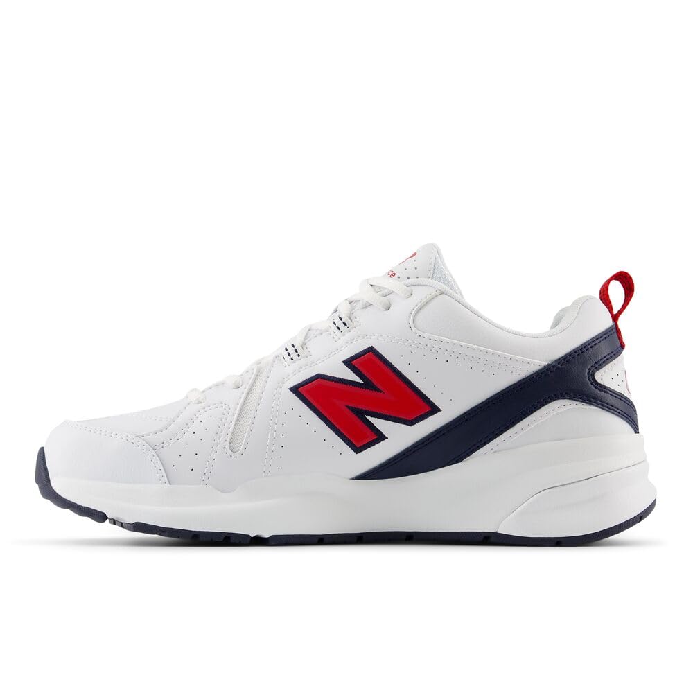 New Balance Men's MX608V5 SMU Cross Trainer, White/Red, 6.5 W Image