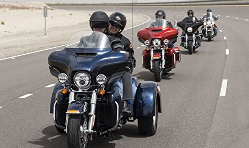Eagle Lights 8700 7" Round Chrome Harley Daymaker LED Headlight with Matching Chrome Passing Lamps, Adapter Ring and Free T-Shirt