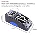 Electric Cigarette Rolling Machine Cigarette Injector Machine Automatic Roller Rolling Machine Maker Size for 85mm,80mm Cigarette Tubes lcfun Rolling Machine (Blue)