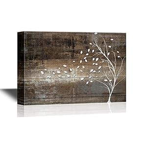 Abstract Tree Leaves Blown Away by Wind from...