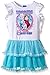 Disney Little Girls' White Frozen Tutu Dress, White, 5