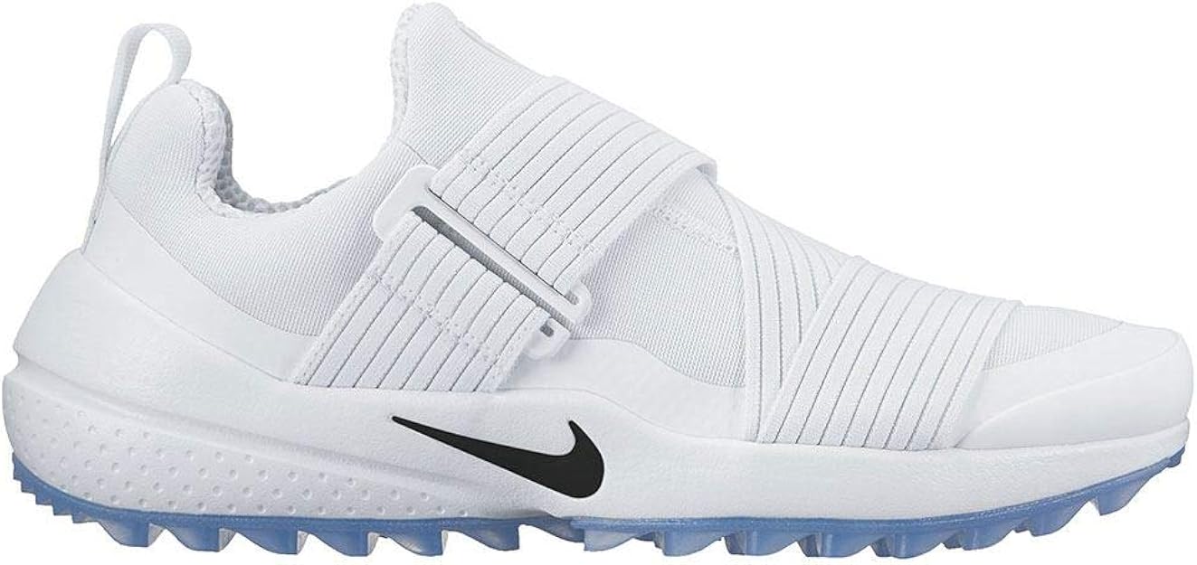 Amazon.com | Nike Men's Air Zoom Gimme Golf Shoes (Medium) (8 M, White/White-White) | Golf