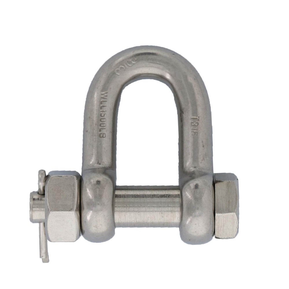 3/8" Stainless Steel Safety Chain Shackle Industrial