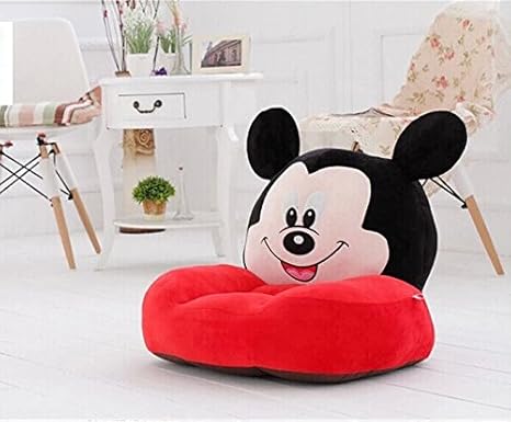 White Star All Mickey Mouse Plush Baby Sofa Chair Multicolour
