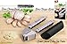 iPerfect Kitchen Stainless Steel Garlic Press Complete Bundle