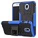 Galaxy J5 Pro (2017) Case, Linkertech [Shockproof] Tough Rugged Dual Layer Protector Hybrid Case Cover with Kickstand for Samsung Galaxy J5 Pro International Version (Blue)