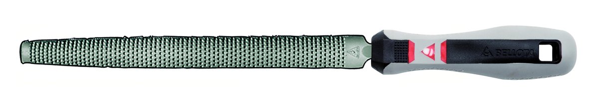 Mechanical Hollow Round Paint File – Dual Material Handle 10 Medium