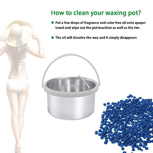 image for WONNIE Hair Removal Electric Hot Wax Warmer Waxing Kit Wax Melts Machi