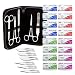 Sterile Sutures Thread with Needle + Tools for First Aid Field Emergency, Trauma Practice Suture Kit; Taxidermy; Medical, Nursing and Vet Students (16 Mixed 0, 2/0, 3/0, 4/0 + 12 Instruments) 28 Set primary