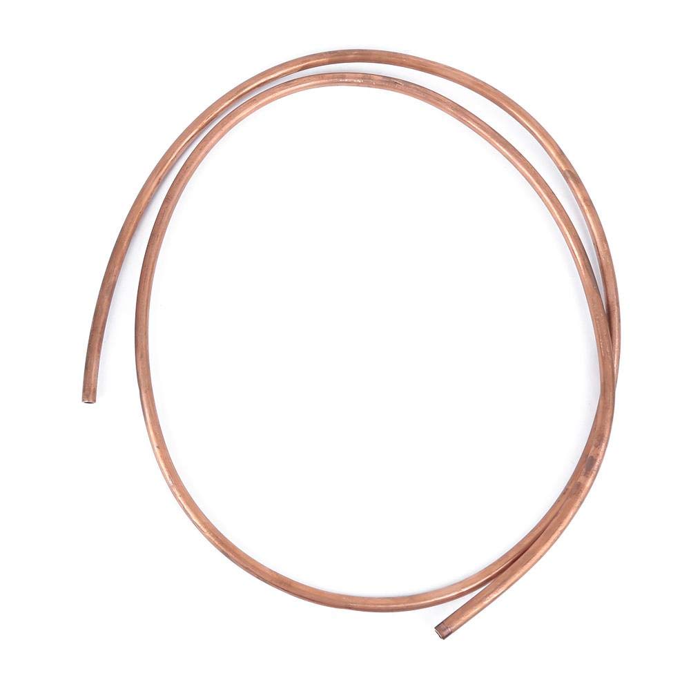 2m Copper Tube Soft Coil Pipe for Air Conditioner Refrigerator OD 10mm / ID 8mm
