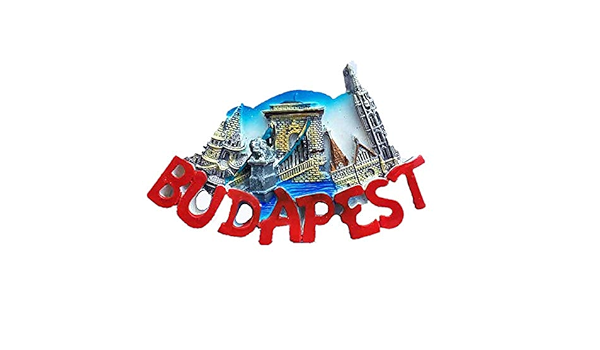 Imán para nevera 3D de Budapest, Hungría, decoración para el ...