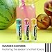 ChapStick Lip Balm, I Love Summer Collection, Variety 3-Pack – Sweet Watermelon, Peaches & Cream, Pink Lemonade, Moisturizing Lip Care, 0.15 Oz Ea