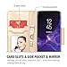 ProCase Galaxy S9 Wallet Case, Flip Kickstand Case with Card Holders Mirror Wristlet, Folding Stand Protective Book Case Cover for 5.8 Inch Galaxy S9 (2018 Release) -Black