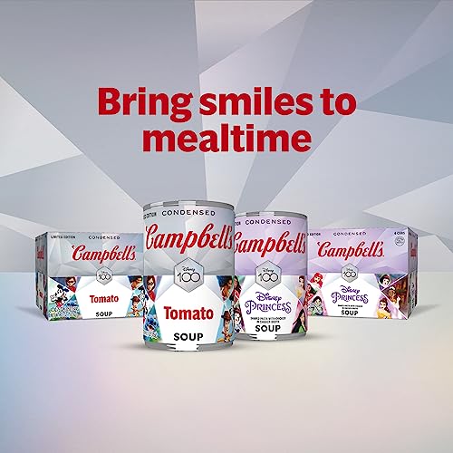CAMPBELL’S CONDENSED DISNEY TOMATO SOUP, 10.75 OZ CANS (4 PACK)
